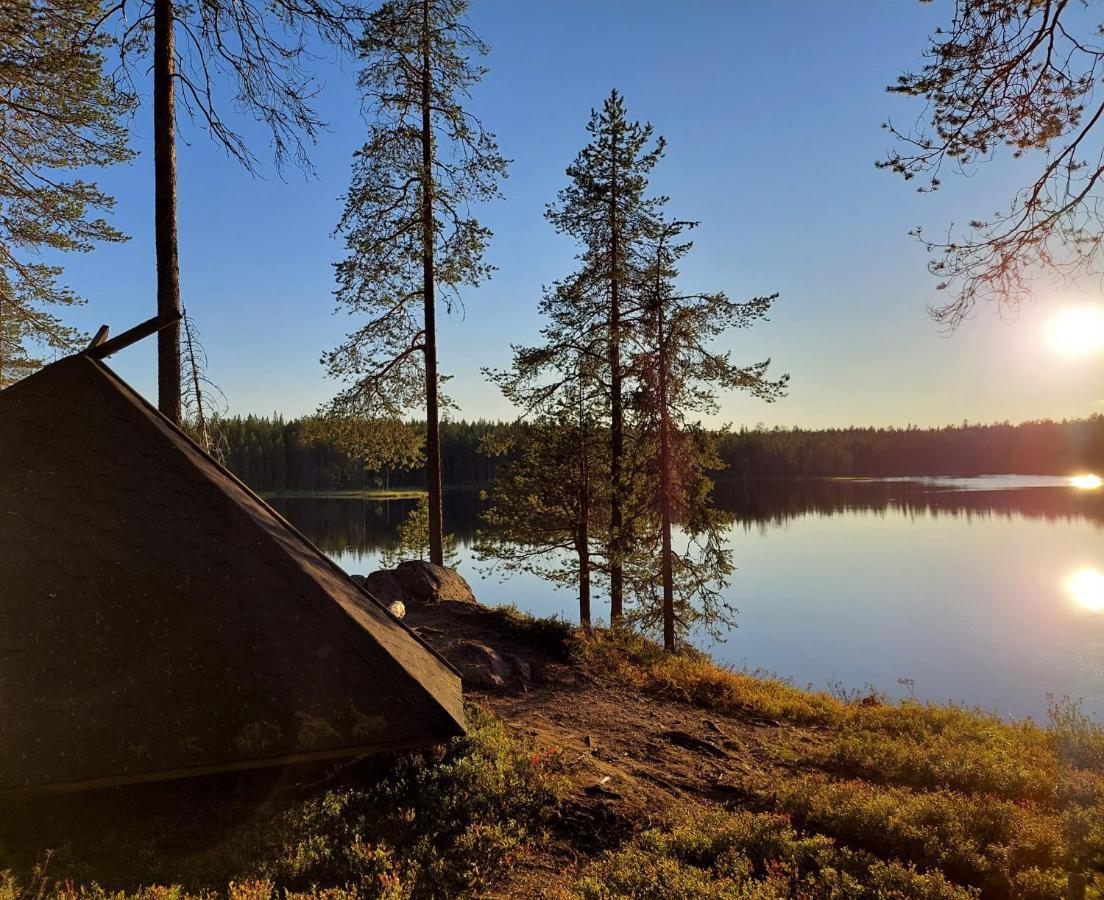 Isokelo Log Apartments Салла Экстерьер фото