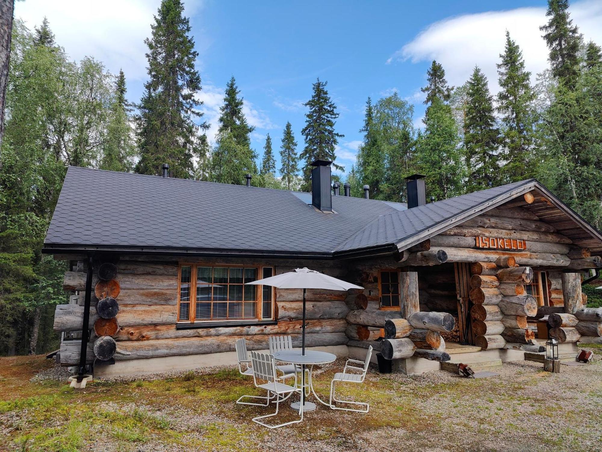 Isokelo Log Apartments Салла Экстерьер фото